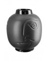 VASE VISAGE NOIR GILDE
