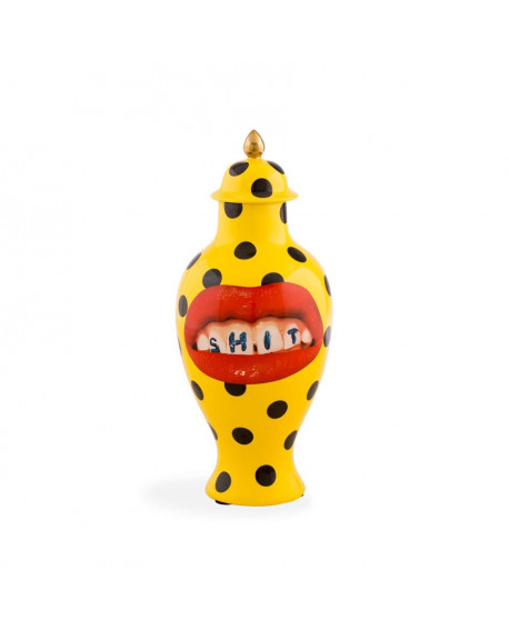 VASE PORCELAINE "SHIT" SELETTI