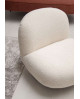 FAUTEUIL PIVOTANT BLANC COCOON SO SKIN IDASY