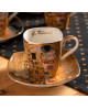 COFFRET 6 TASSES "LE BAISER" KLIMT SOCADIS