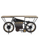 TABLE DE BAR MOTO NOIRE KARE DESIGN