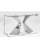 CONSOLE GLORIA 140X45CM KARE DESIGN