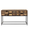 CONSOLE BASTIDON 125X33CM KARE DESIGN