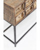 CONSOLE BASTIDON 125X33CM KARE DESIGN