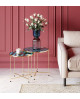 TABLES D'APPOINT PRIYA BLEUES SET DE 2 KARE DESIGN