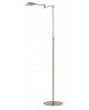 LAMPADAIRE NUVOLA LED NICKEL MAT LUCIDE