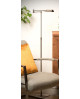 LAMPADAIRE NUVOLA LED NICKEL MAT LUCIDE