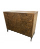 COMMODE EN MANGUIER MANUFACTURE D