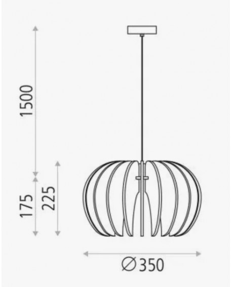 SUSPENSION ROSE DU DÉSERT ACB ILUMINACION