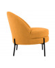 FAUTEUIL NOBLE TEDDY CURL BLACK PRESENT TIME
