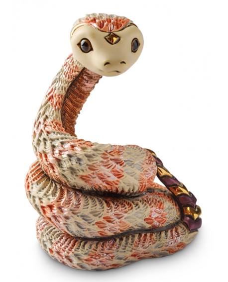 SERPENT MULTICOLORE DE ROSA
