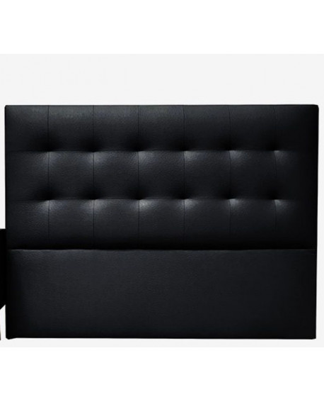 TETE DE LIT AUTRUCHE BLANCHE SO SKIN IDASY