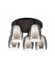 PLAFONNIER BARRET 5L TRIO