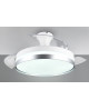 PLAFONNIER VENTILATEUR LINDBERG TRIO