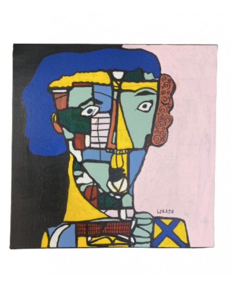 TOILE PAULETTE LORADO 50 x 50 cm