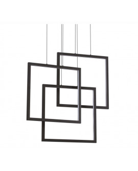 SUSPENSION FRAME QUADRATO IDEAL LUX