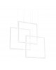 SUSPENSION FRAME QUADRATO IDEAL LUX