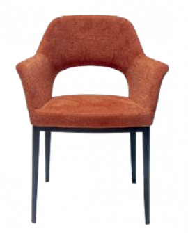 CHAISE MERCURE AVEC ACCOUDOIRS SO SKIN IDASY