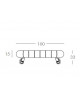 TABLE BASSE TEA TIME SLIDE