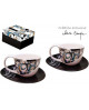 COFFRET 2 TASSES À THÉ ISHITA BANERJEE SOCADIS