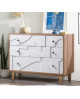 COMMODE 3 TIROIRS ORGANIQUE SOCADIS