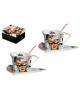 COFFRET 2 TASSES TRIANGLES 180ML + SS TASSES LOUI JOVER FRIDA KAHLO SOCADIS