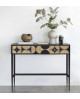CONSOLE 2 TIROIRS BUBBLE SOCADIS