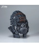 GORILLA BUST MINIATURE (TEAL) BY EDGE SCULPTURE