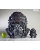 GORILLA BUST MINIATURE (TEAL) BY EDGE SCULPTURE