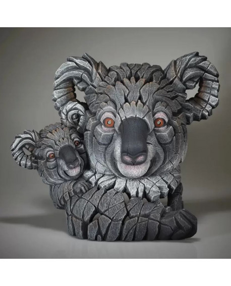 KOALA AND JOEY BUST BY EDGE SCULPTURE