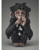 BÉBÉ CHIMPANZÉ SPEAK NO EVIL BY EDGE SCULPTURE