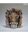 LION BUST MINIATURE SAVANNAH BY EDGE SCULPTURE