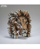 LION BUST MINIATURE SAVANNAH BY EDGE SCULPTURE