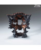 WOLF BUST MINIATURE BY EDGE SCULPTURE