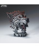 WOLF BUST MINIATURE BY EDGE SCULPTURE