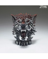 WOLF BUST MINIATURE BY EDGE SCULPTURE