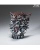 WOLF BUST MINIATURE BY EDGE SCULPTURE