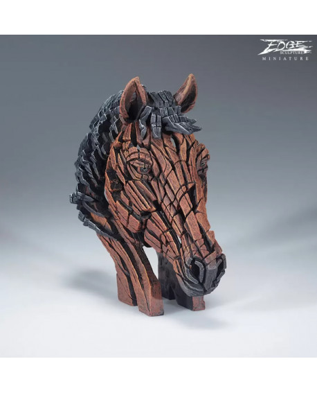 HORSE BUST MINIATURE BY EDGE SCULPTURE
