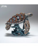 SEA TURTLE BUST MINIATURE BY EDGE SCULPTURE