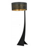 LAMPADAIRE MÉTAL NOIR ET OR LX-F