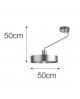 PLAFONNIER GENIS 1L MIMAX LIGHTING