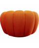 FAUTEUIL PIVOTANT PEPPO BLOOM ORANGE KARE DESIGN
