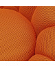 FAUTEUIL PIVOTANT PEPPO BLOOM ORANGE KARE DESIGN