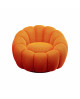 FAUTEUIL PIVOTANT PEPPO BLOOM ORANGE KARE DESIGN