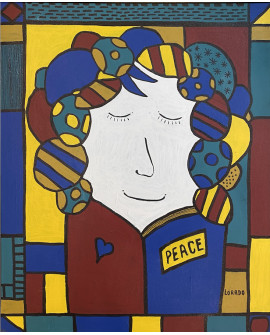 PEINTURE SUR TOILE VIRGINIE LORADO 61 x 50 cm