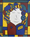 PEINTURE SUR TOILE VIRGINIE LORADO 61 x 50 cm