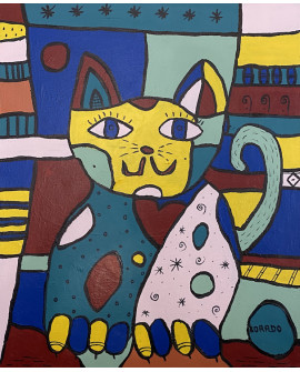 TOILE MAXOU LORADO 46 x 38 cm