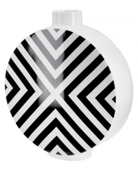VASE CHEVRON EN CÉRAMIQUE GILDE