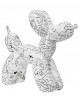 FIGURINE CHIEN BALLON ART MODERNE GILDE