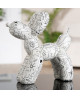 FIGURINE CHIEN BALLON ART MODERNE GILDE